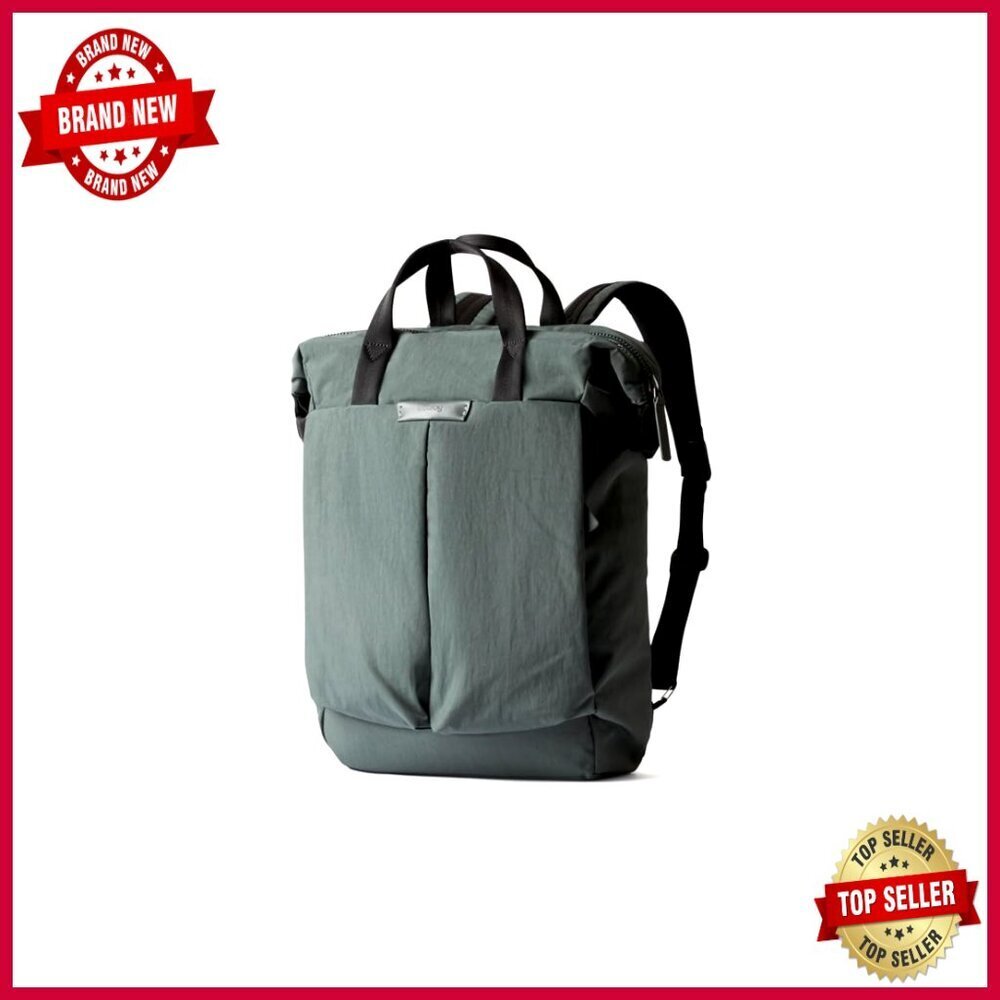 Compact 13” Laptop Backpack Tote Convertible Daypack Nylon Water Resistant